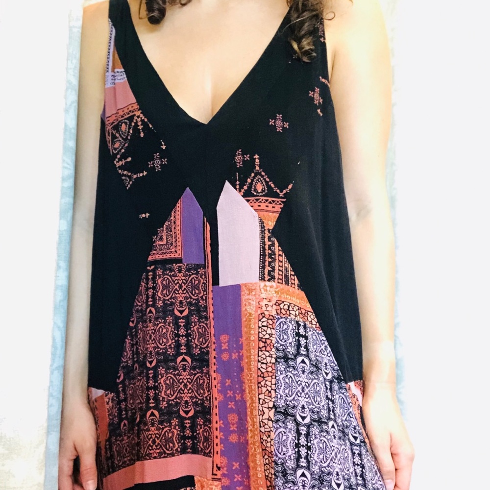 FREE PEOPLE one piece w/ long pants. SIZE M.